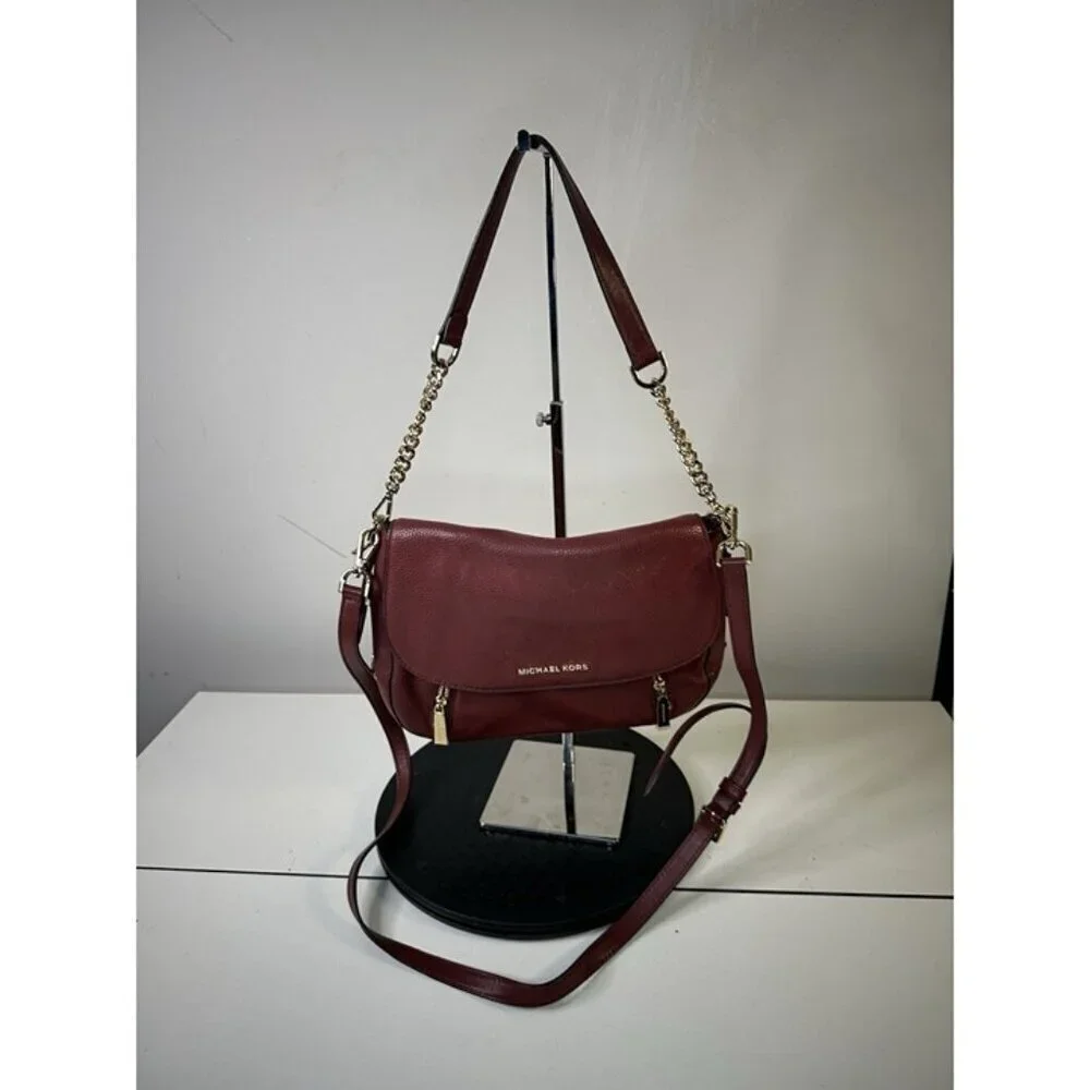 Michael Kors handbag Black Leather/Gold Detail
